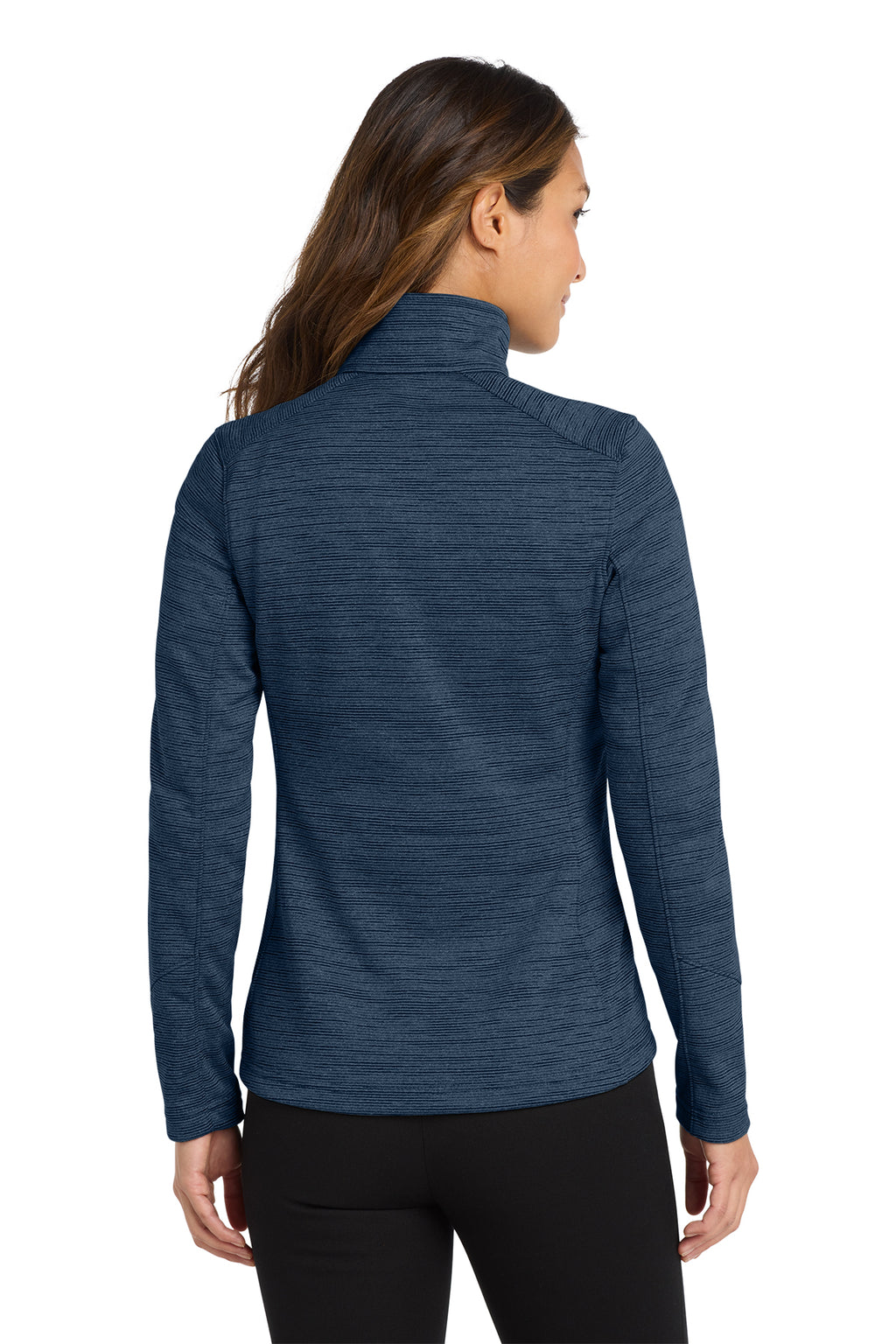 Embroidered Port Authority® Women's Digi Stripe Fleece Jacket