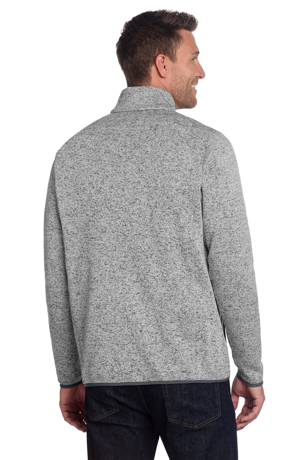 Embroidered Port Authority® Sweater Fleece Jacket