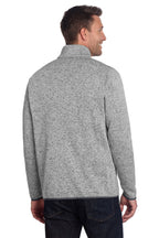 Embroidered Port Authority® Sweater Fleece Jacket