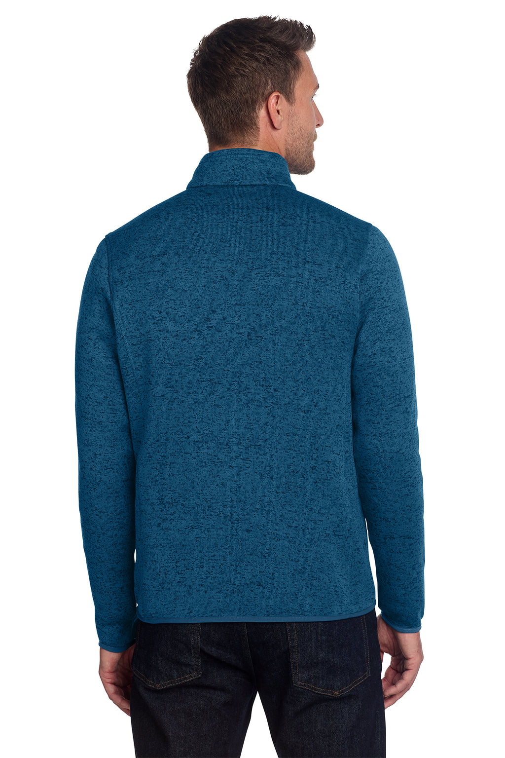 Embroidered Port Authority® Sweater Fleece Jacket