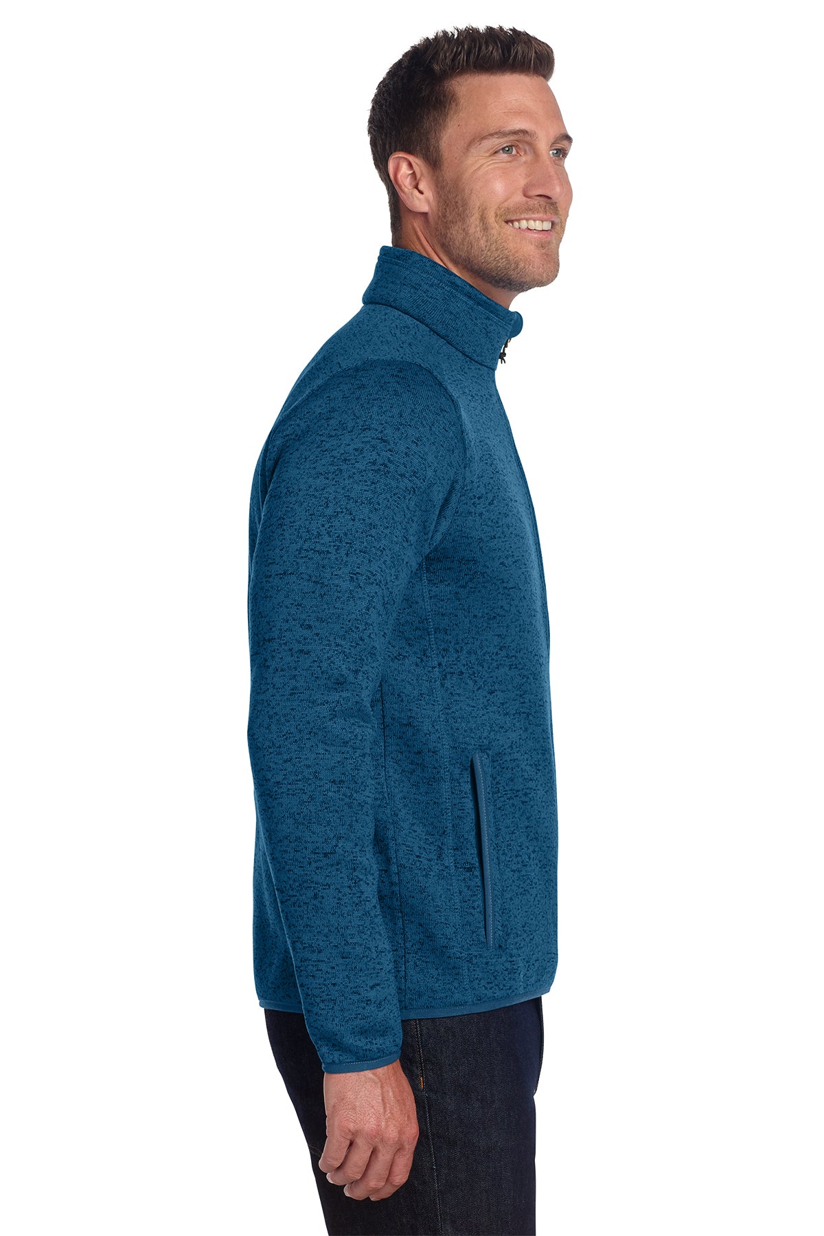 Embroidered Port Authority® Sweater Fleece Jacket
