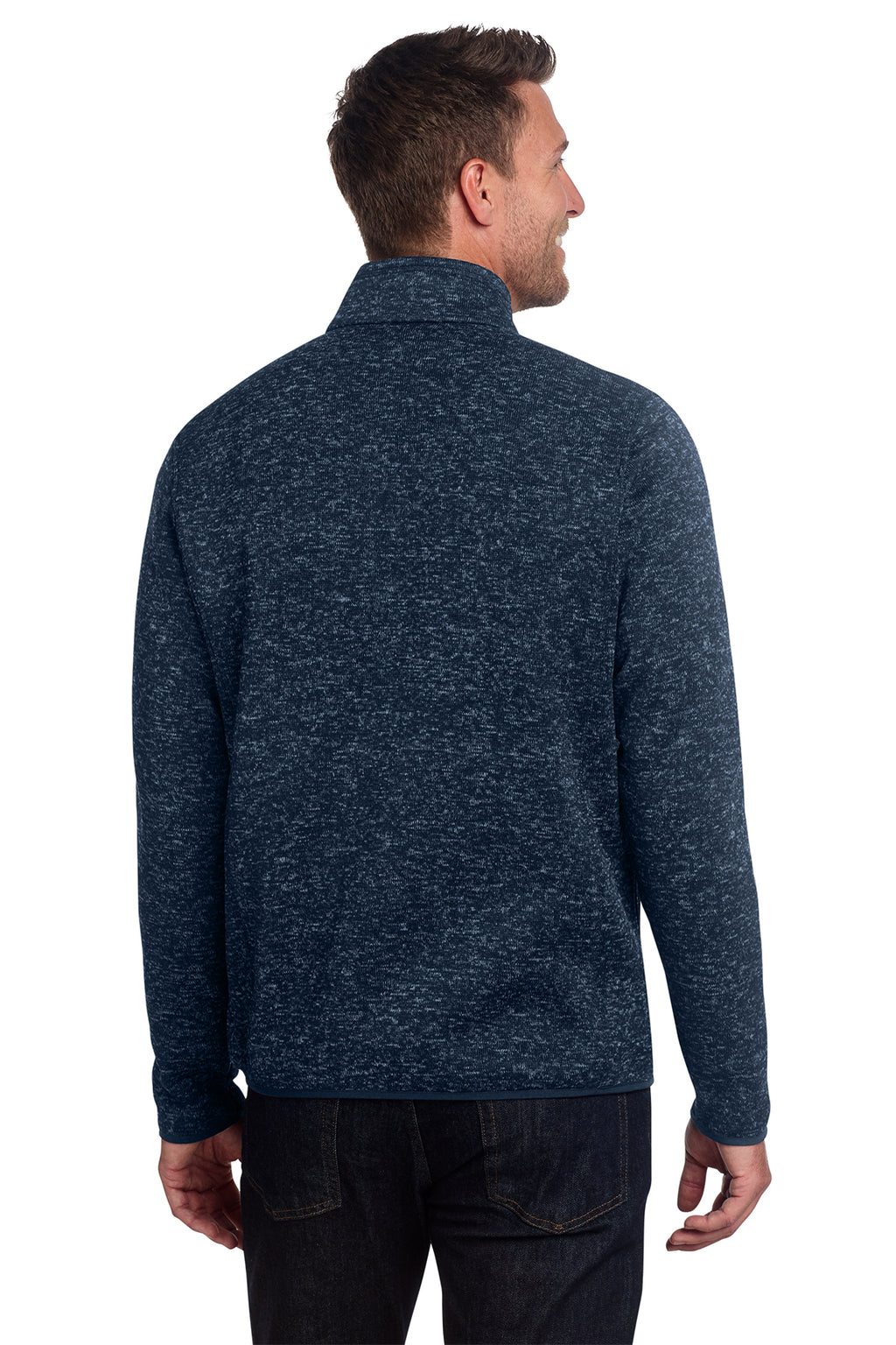 Port Authority® Sweater Fleece Jacket