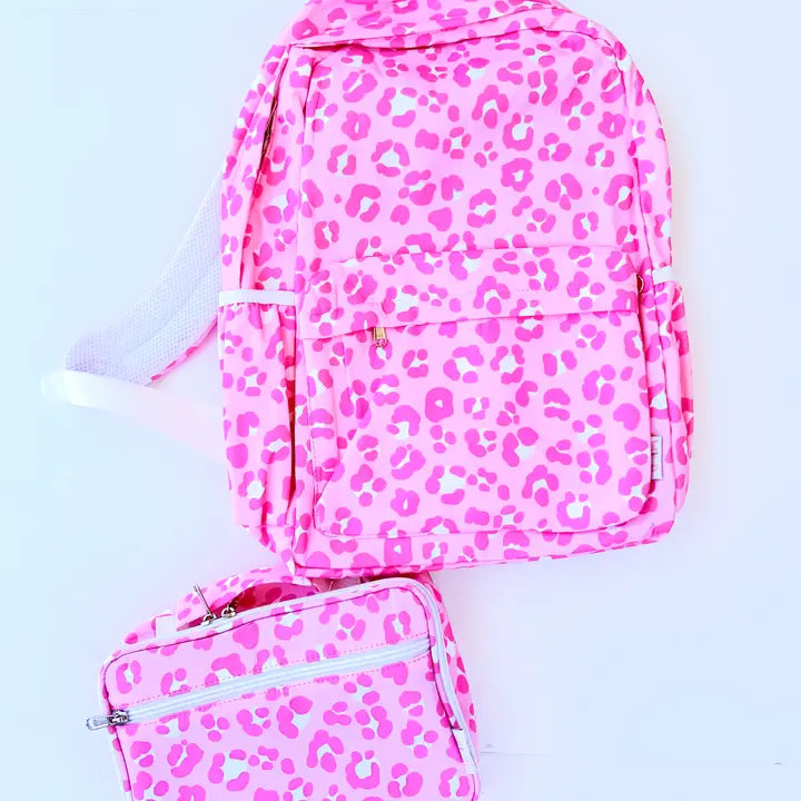 Personalized Leopard Backpack