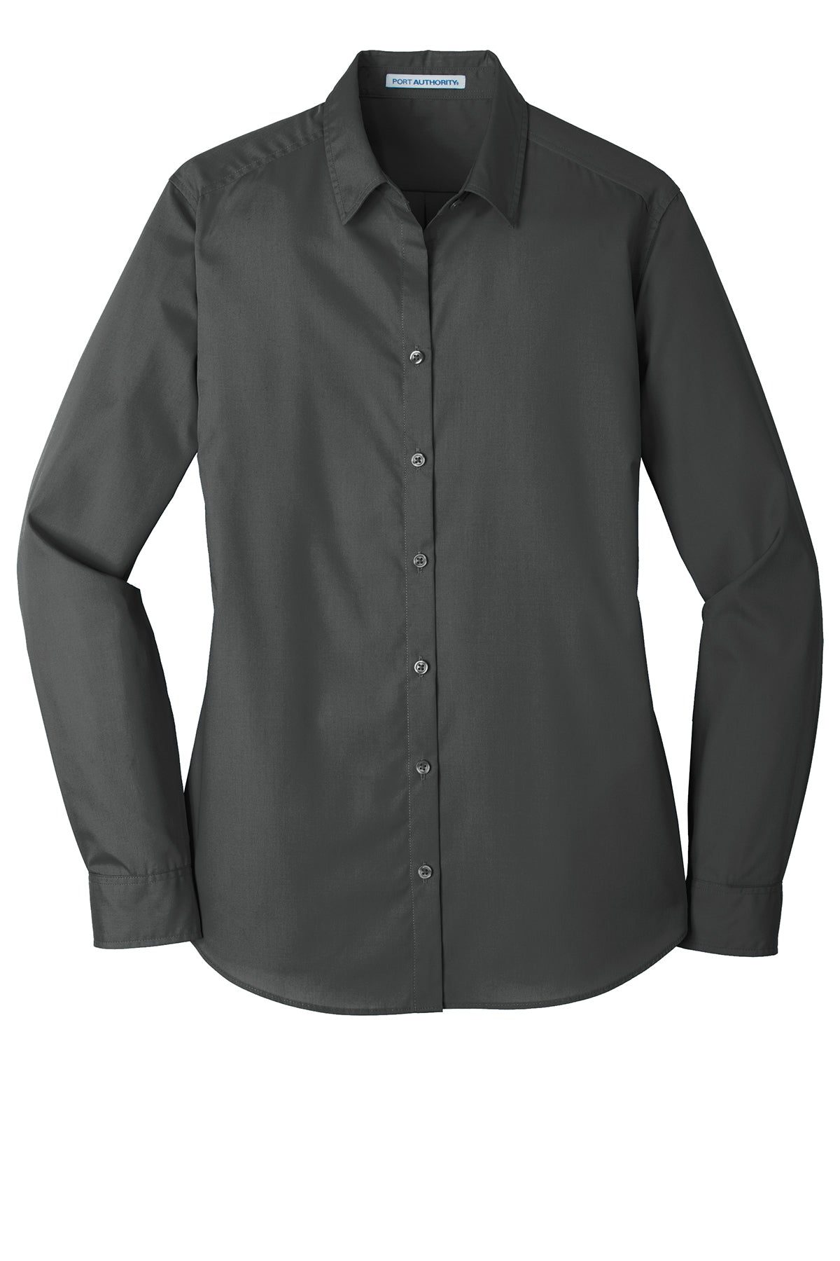 Port Authority® Women's Long Sleeve Carefree Poplin Shirt