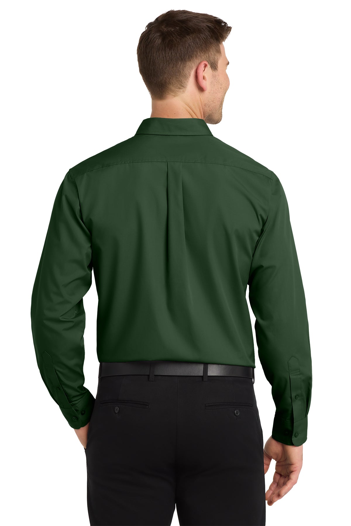 Port Authority® Long Sleeve Carefree Poplin Shirt