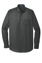 Port Authority® Long Sleeve Carefree Poplin Shirt