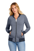 New Era® Women's French Terry Baseball Full-Zip