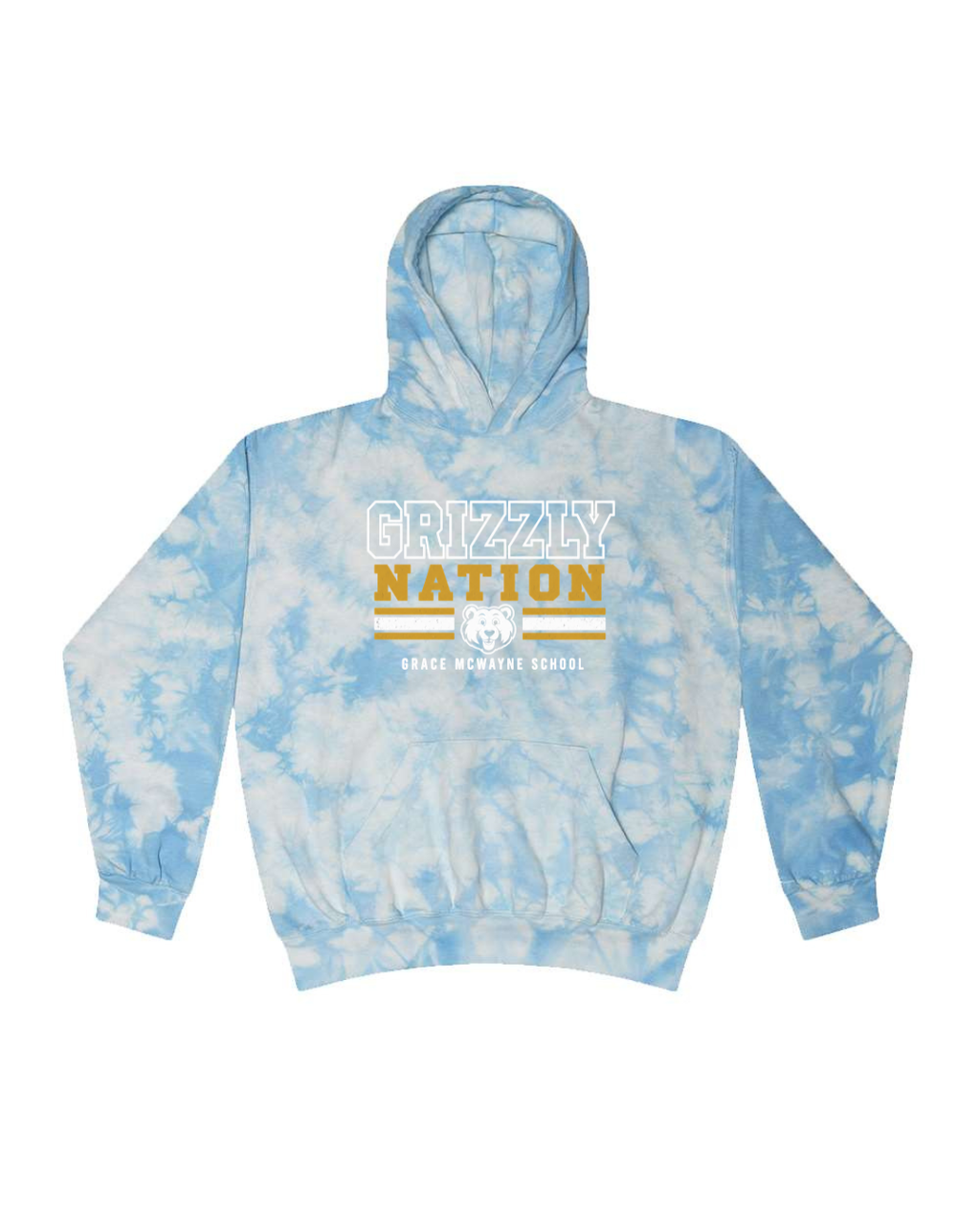 GM Youth Crystal Wash Hooded Sweatshirt