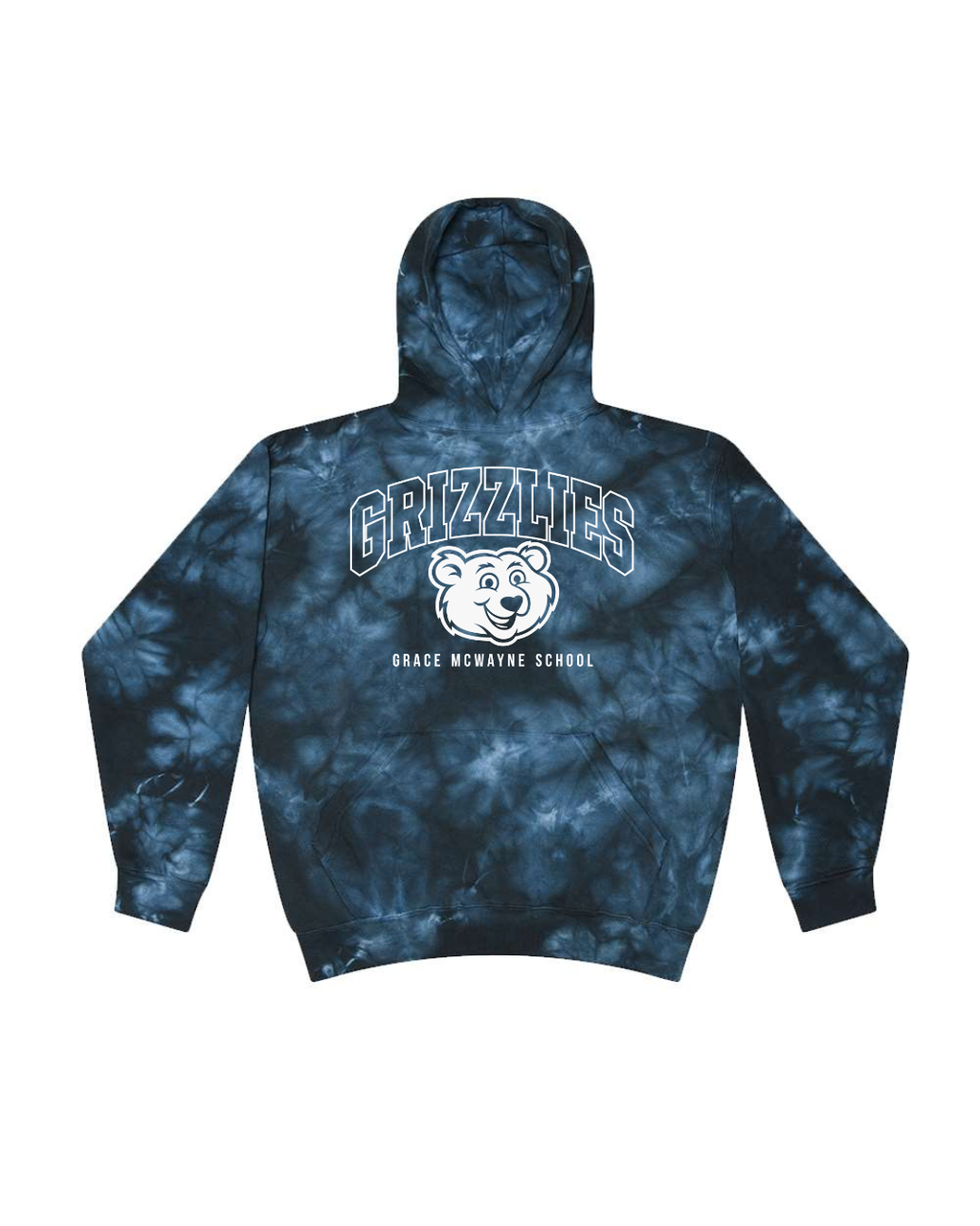 GM Youth/Adult Crystal Wash Hooded Sweatshirt