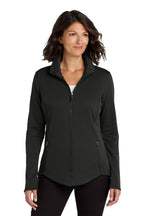 Embroidered Port Authority® Women's Collective Smooth Fleece Jacket