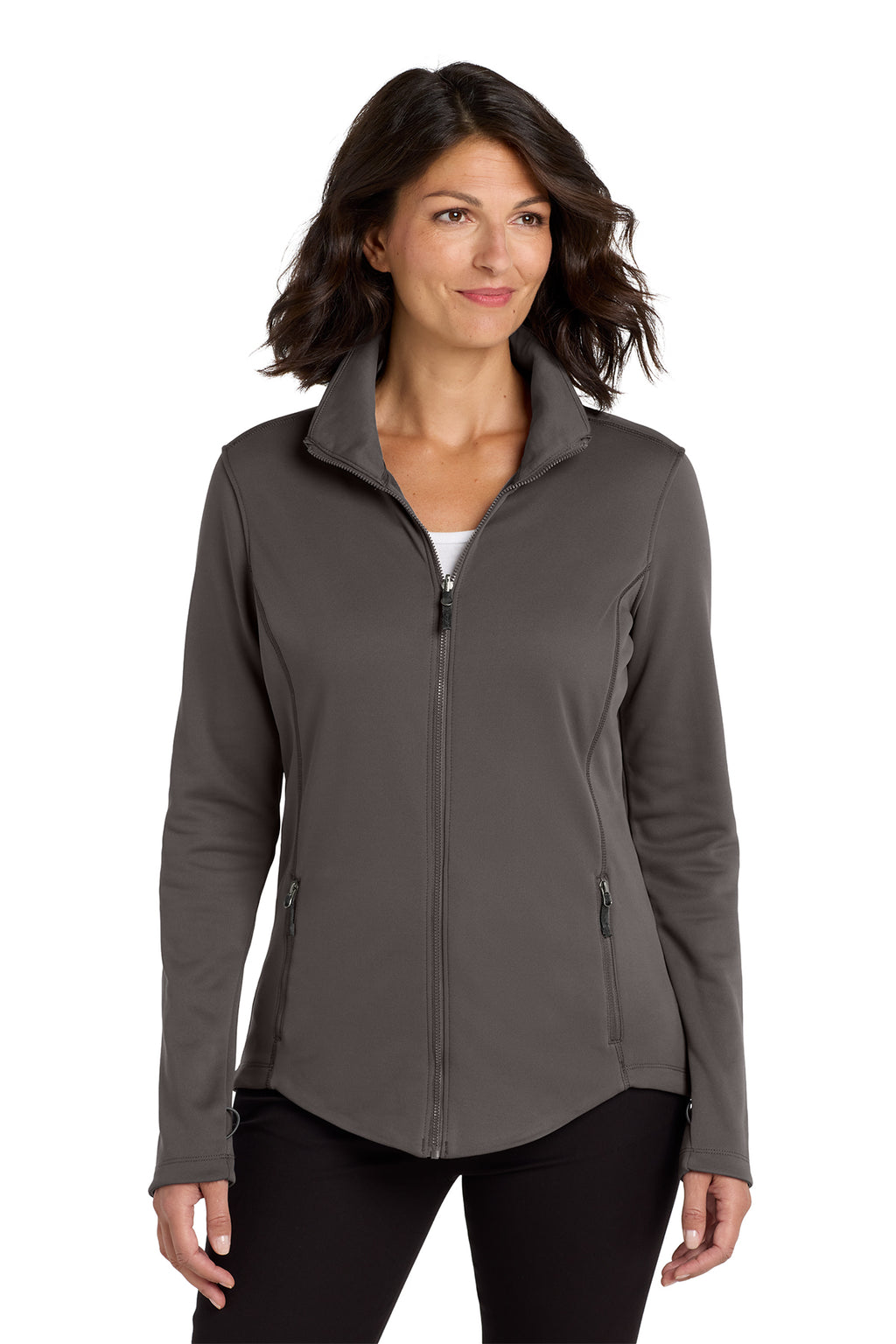 Embroidered Port Authority® Women's Collective Smooth Fleece Jacket