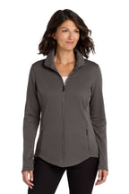 Embroidered Port Authority® Women's Collective Smooth Fleece Jacket