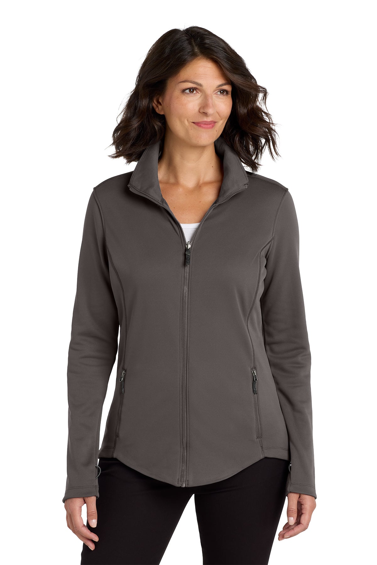 Embroidered Port Authority® Women's Collective Smooth Fleece Jacket