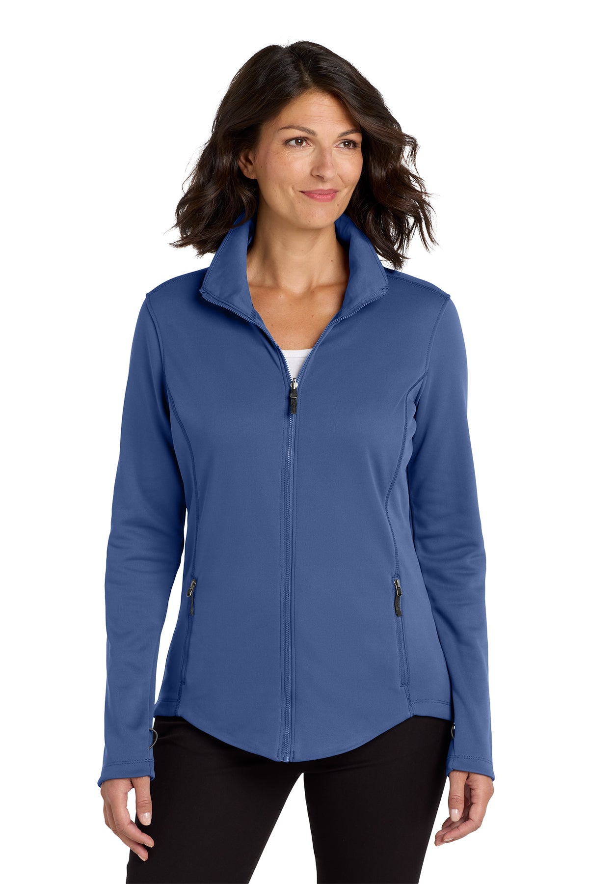 Embroidered Port Authority® Women's Collective Smooth Fleece Jacket