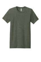 Heat Pressed BELLA+CANVAS® Unisex Heather CVC Short Sleeve Tee