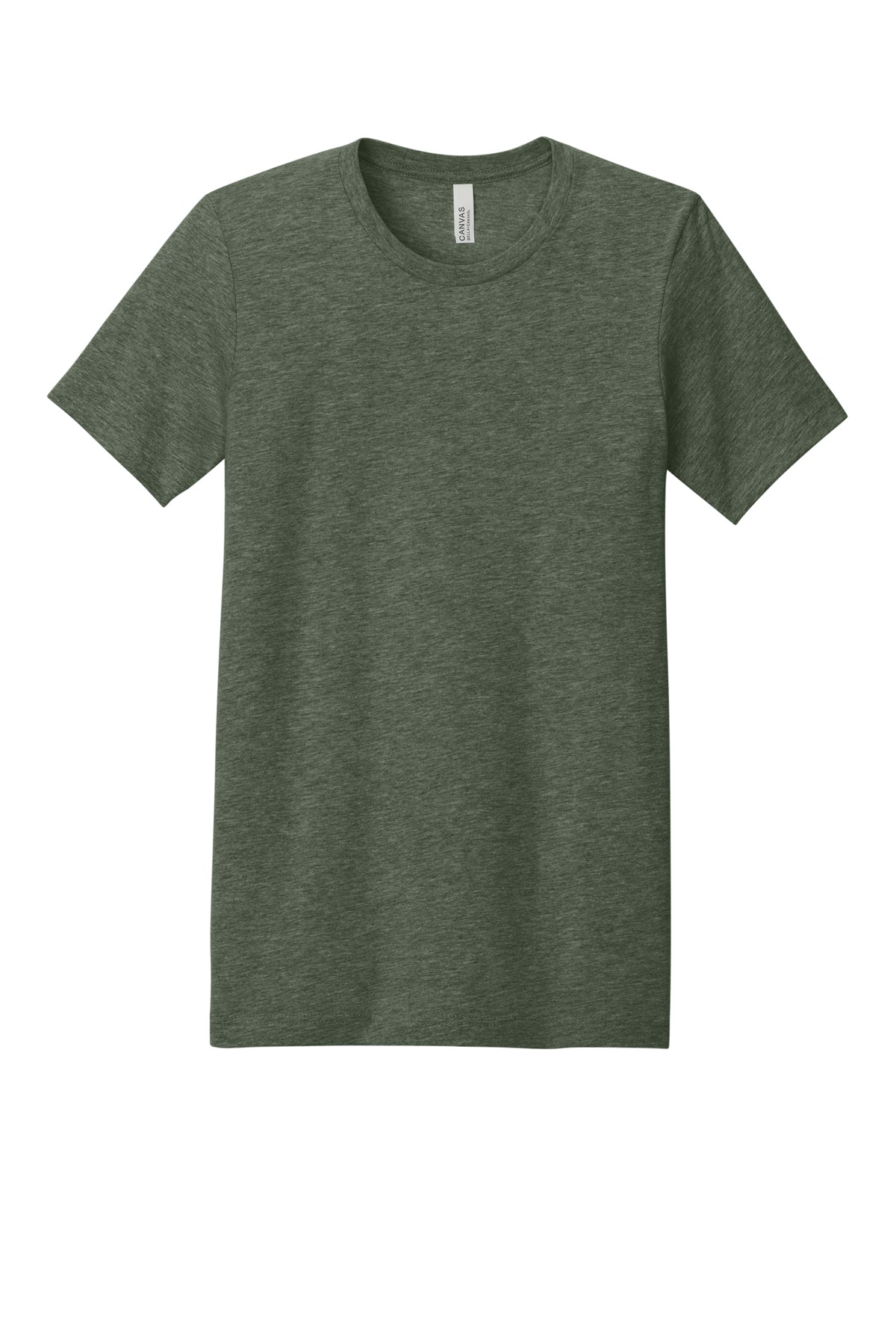 Heat Pressed BELLA+CANVAS® Unisex Heather CVC Short Sleeve Tee