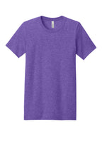 Heat Pressed BELLA+CANVAS® Unisex Heather CVC Short Sleeve Tee