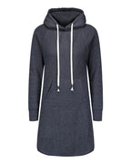 Women's Hooded Sweatshirt Dress