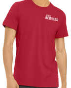 Red for ED: BELLA+CANVAS® Unisex Heather CVC Short Sleeve Tee