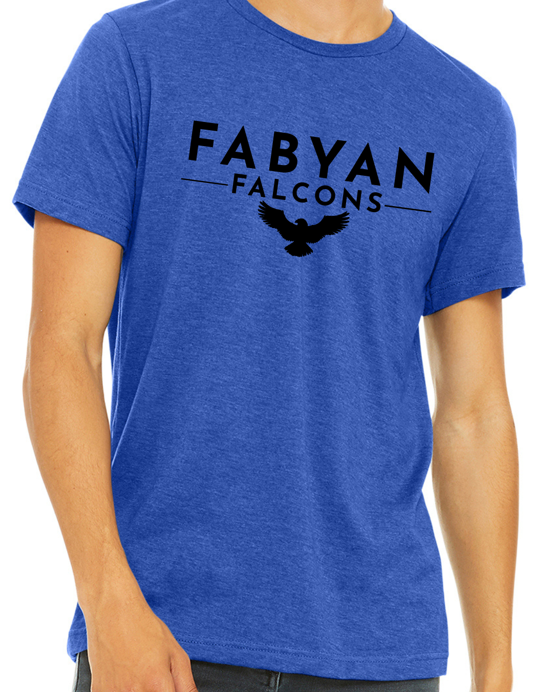 Heat Pressed BELLA+CANVAS® Unisex Heather CVC Short Sleeve Tee