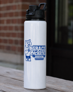 GM Personalized Grace McWayne Bear Mascot Water Bottle