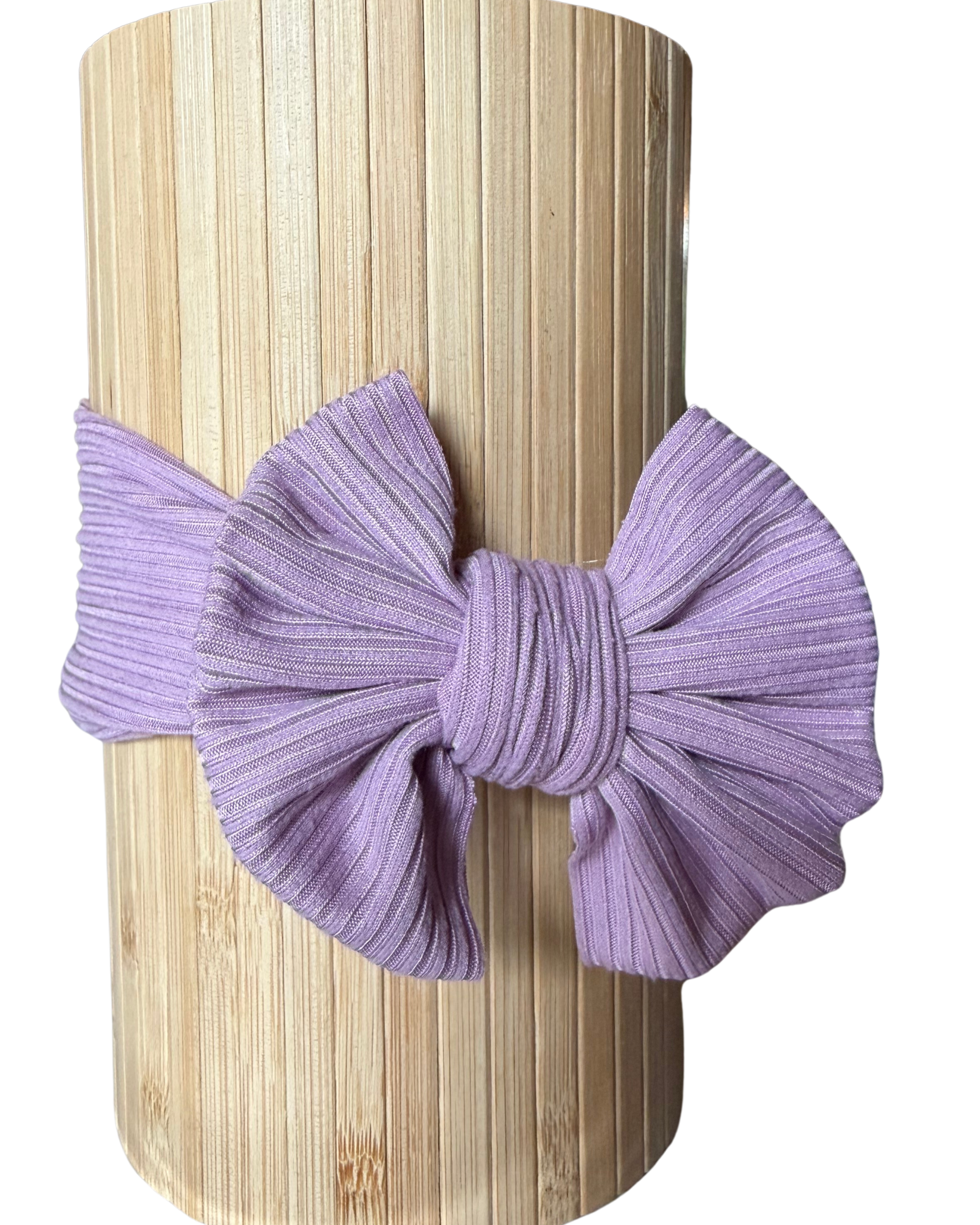 Handmade Brittany Purple Baby Headwrap