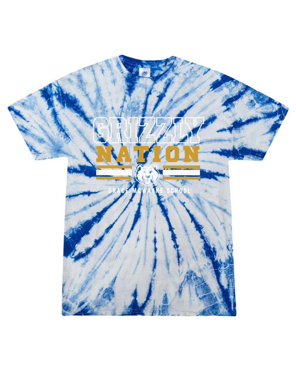 GM Youth Multi-Color Tie-Dyed T-Shirt