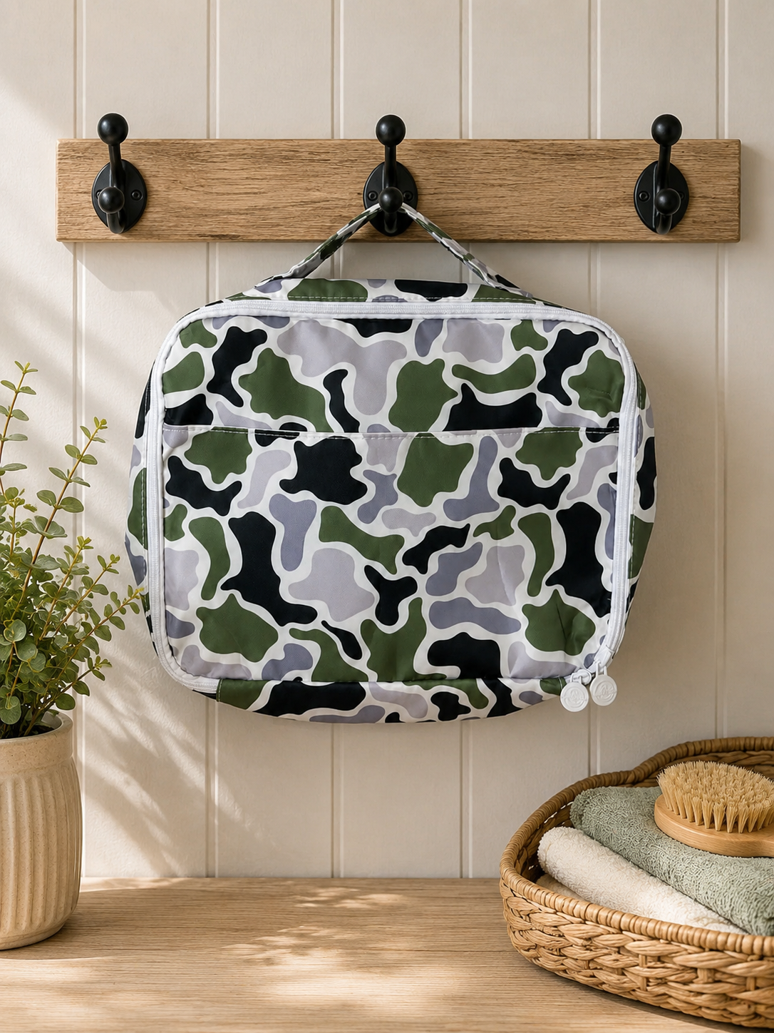 Personalized Camo Back to School Lunchbox