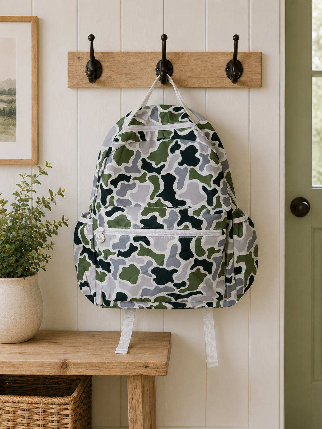 Camo Back to School Backpack