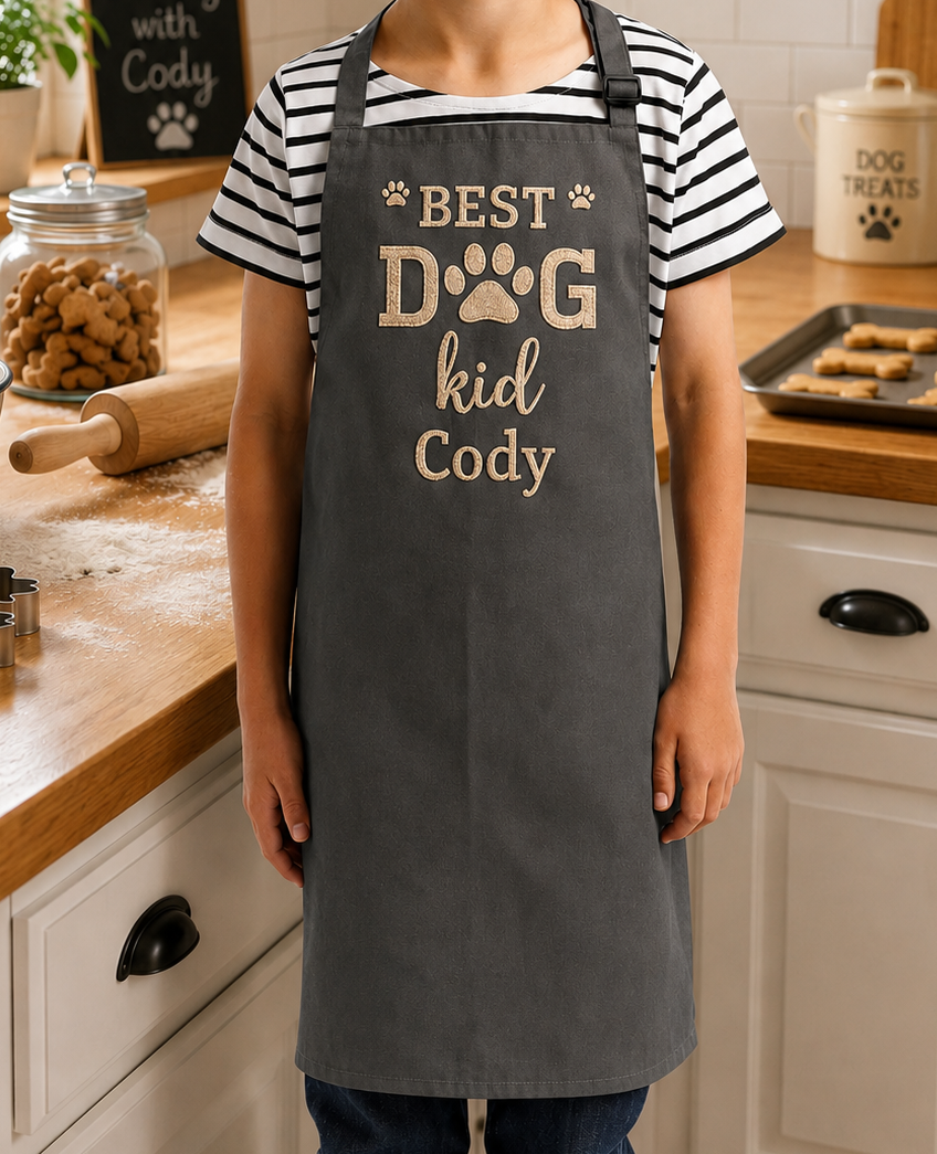 Best Dog Kid Apron