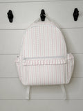 Stripe and Dot Back to School Backpack