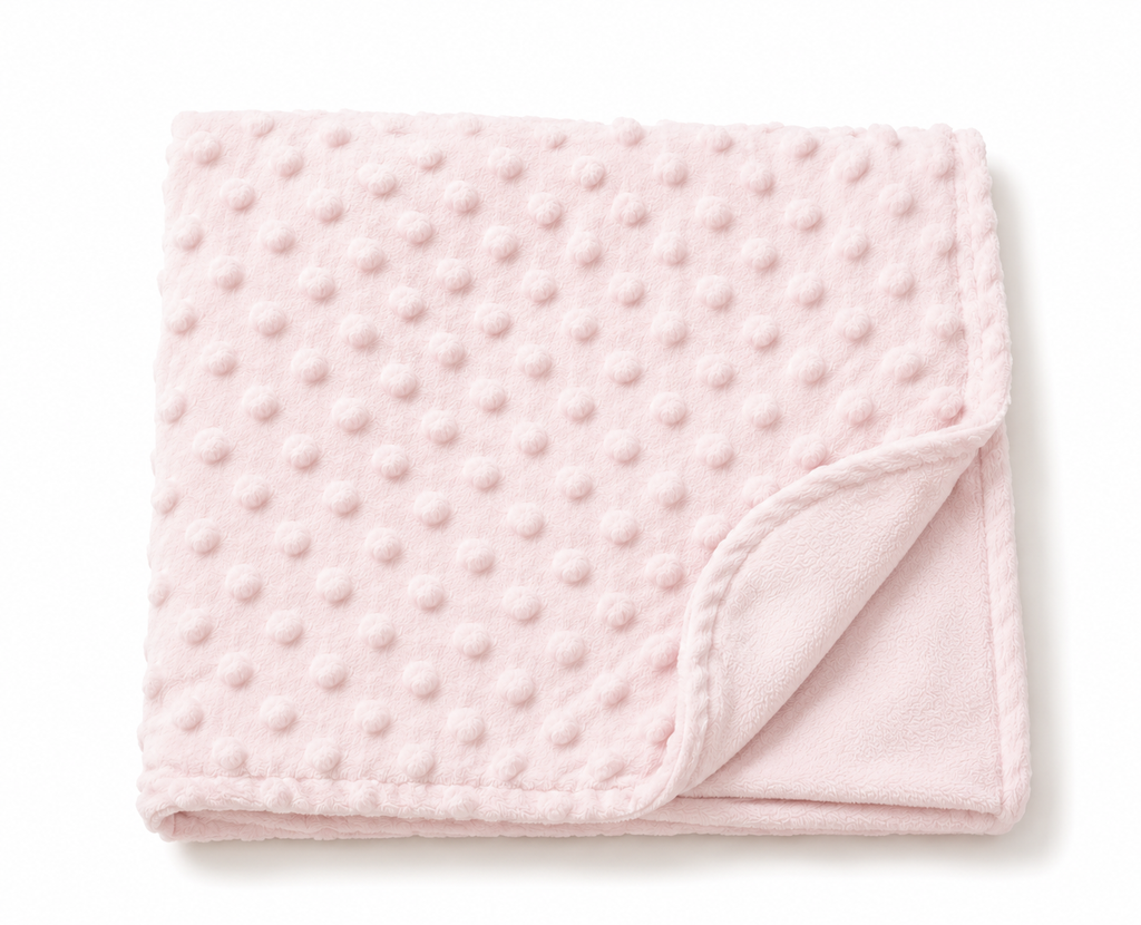 Floral Monogram Baby Blanket