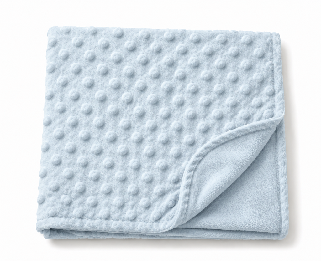 Floral Monogram Baby Blanket