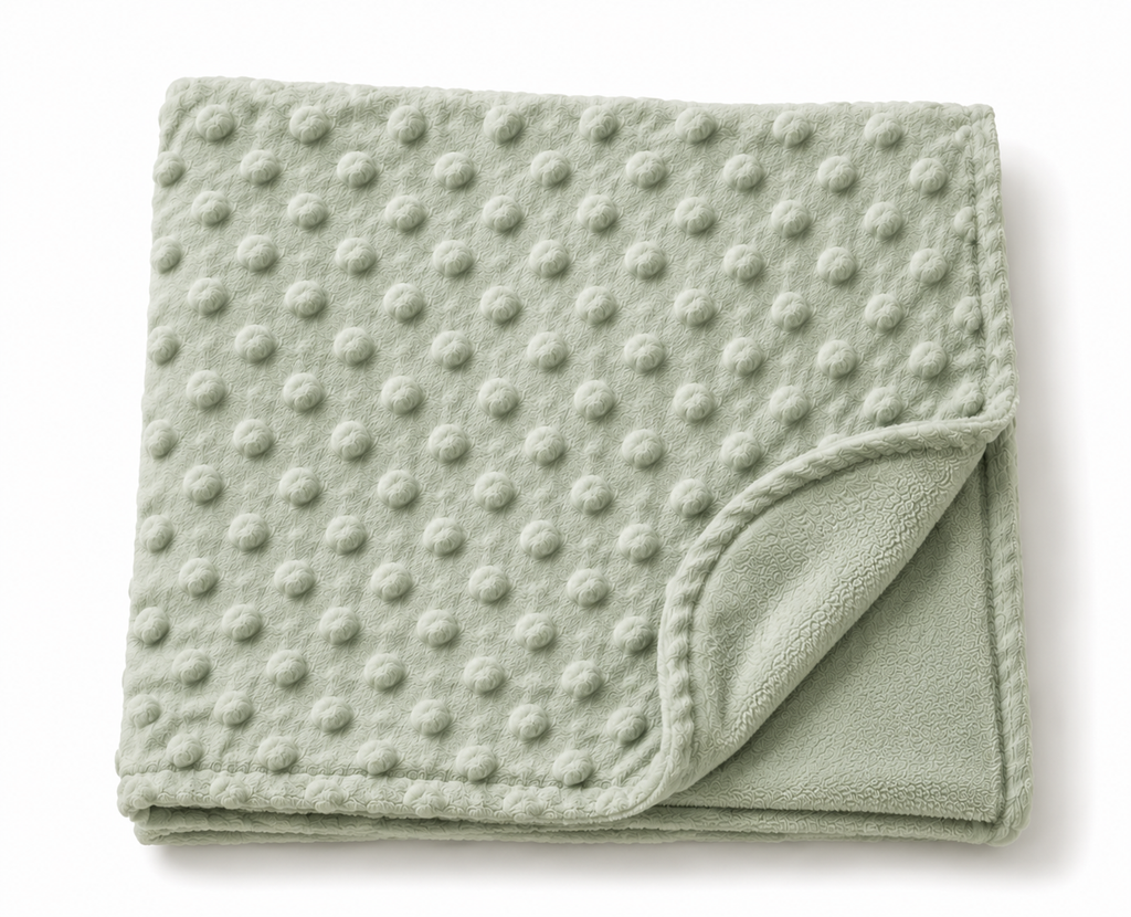 Floral Monogram Baby Blanket