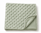 Floral Monogram Baby Blanket
