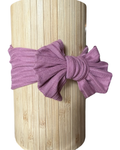 Handmade Ellison Purple Baby Headwrap