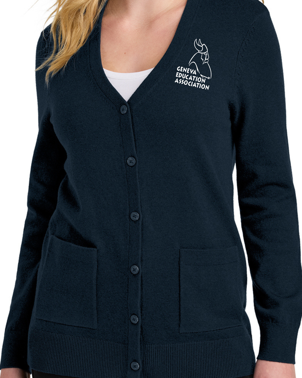 Port Authority® Women’s Easy Care Button-Up Cardigan Sweater