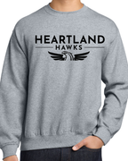 Heat Pressed Gildan® Heavy Blend™ Crewneck Sweatshirt