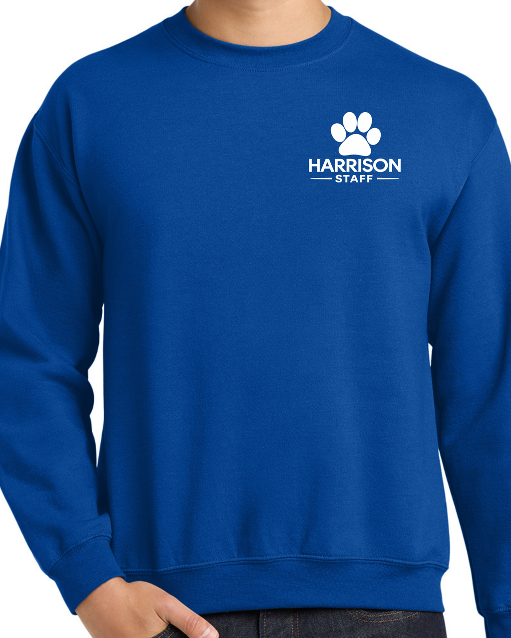 Heat Pressed Gildan® Heavy Blend™ Crewneck Sweatshirt