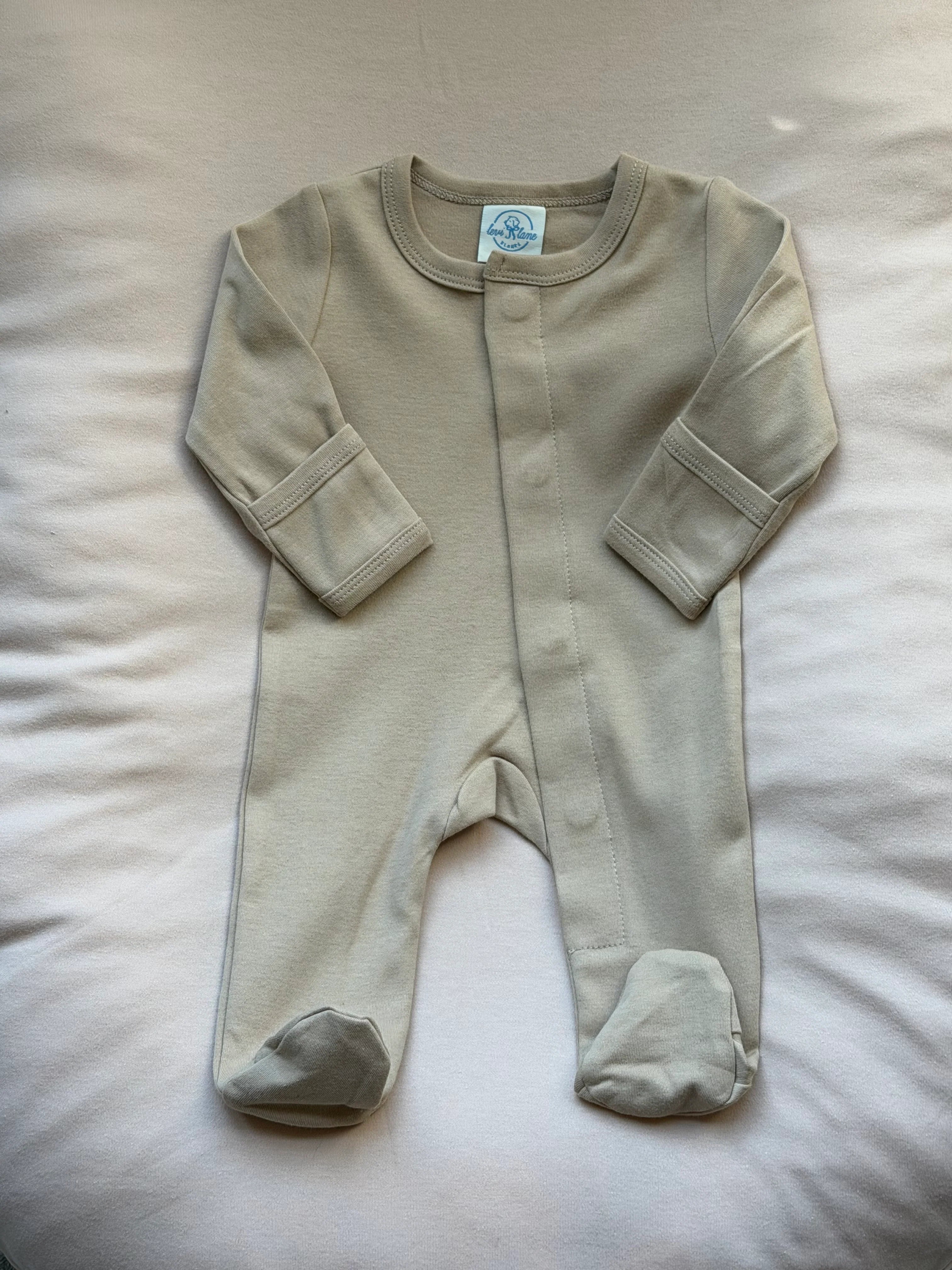 Personalized Monogram Magnetic Baby Romper