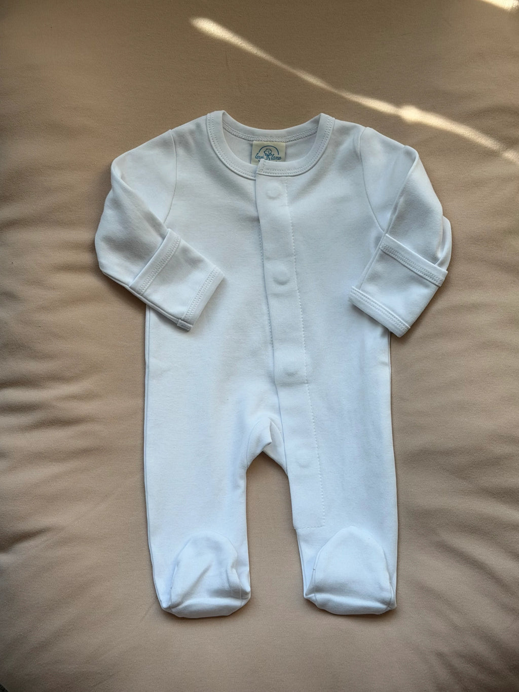 Personalized Monogram Magnetic Baby Romper