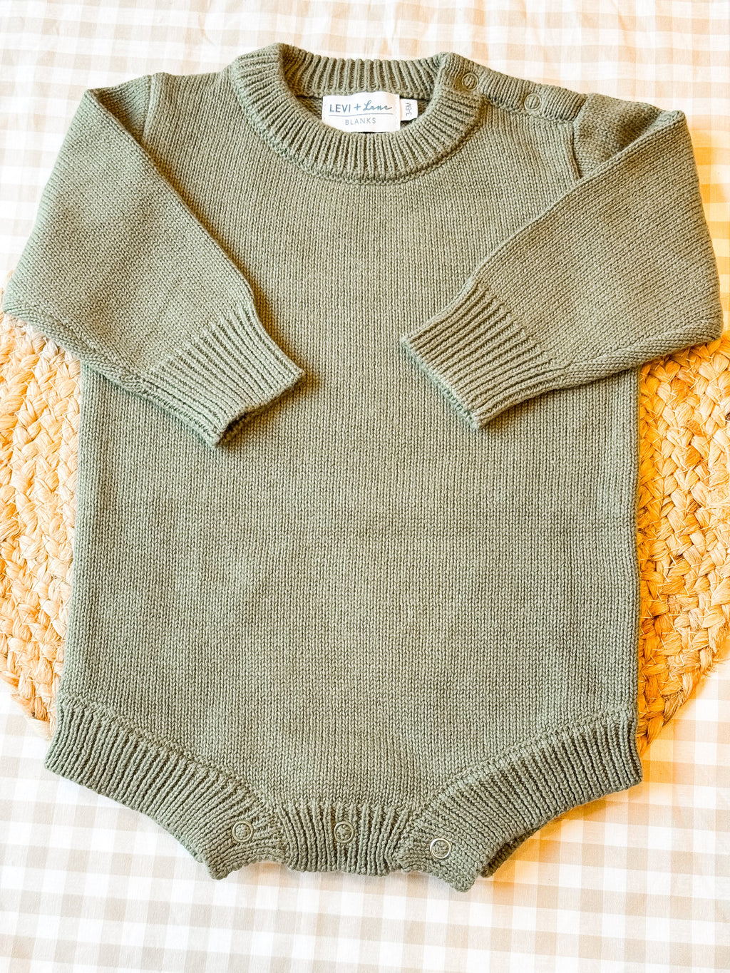 Little Dude Knit Romper