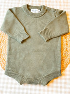 Little Dude Knit Romper