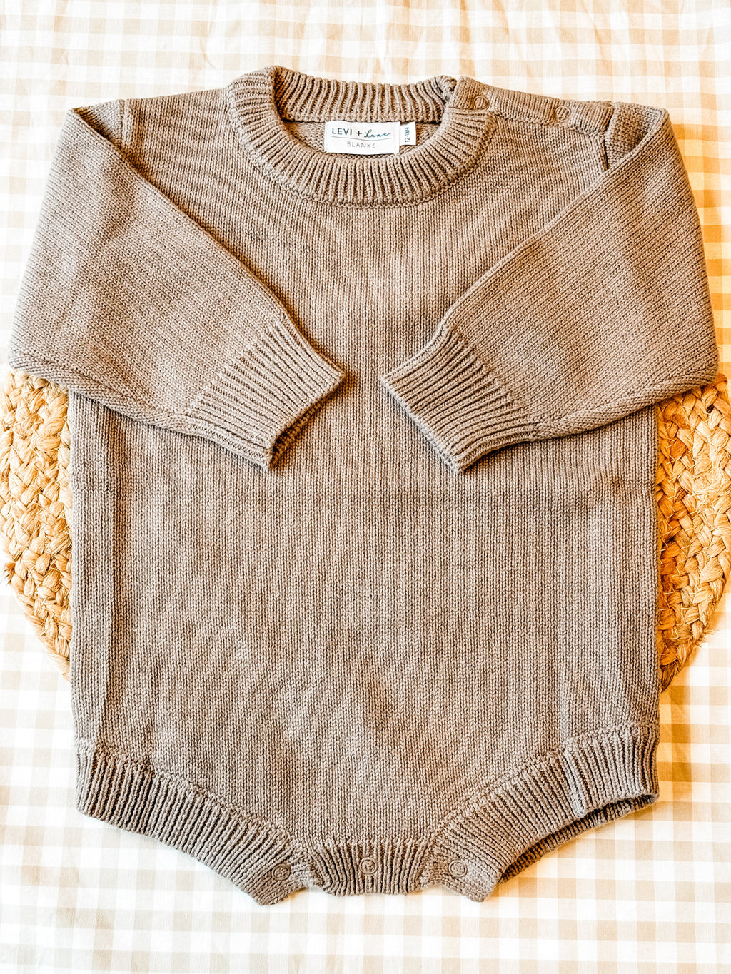 Little Dude Knit Romper