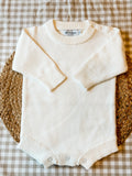 Little Dude Knit Romper