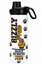 GM Personalized Grace McWayne Grizzly Pride Water Bottle