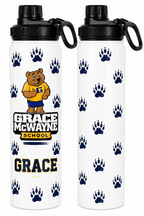 GM Personalized Grace McWayne Mascot Water Bottle