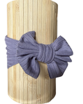 Handmade Isla Purple Baby Headwrap