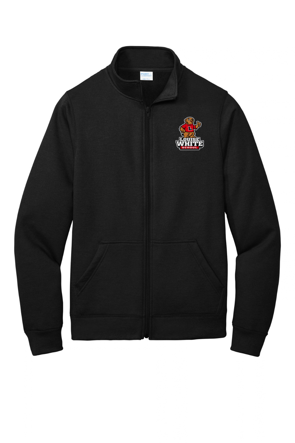 LW Port & Co® Core Fleece Cadet Full-Zip Sweatshirt