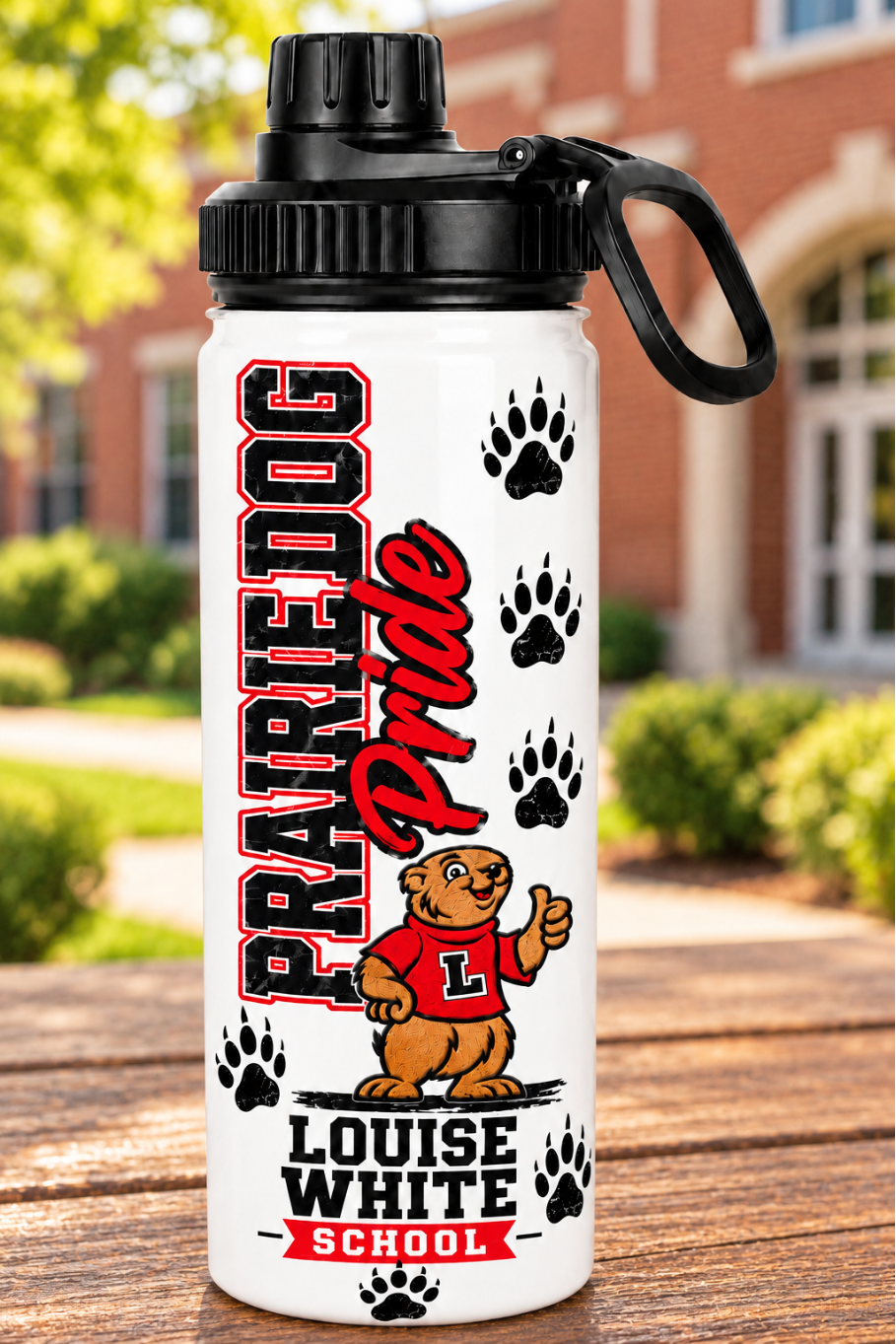 LW Personalized Louise White Pride Water Bottle